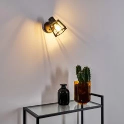 Hofstein Rieti Wandleuchte Schwarz, 1-flammig -Wandleuchten Verkaufsgeschäft rieti wandleuchte h3330647 18