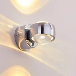 Hofstein Rio Wandleuchte LED Chrom, 2-flammig -Wandleuchten Verkaufsgeschäft rio wandleuchte h166513 10