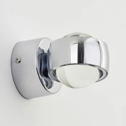 Hofstein Rio Wandleuchte LED Chrom, 2-flammig -Wandleuchten Verkaufsgeschäft rio wandleuchte h166513 11