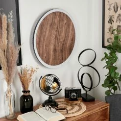 Hofstein Rocha Wandleuchte LED Schwarz, Braun, Holzoptik, 1-flammig -Wandleuchten Verkaufsgeschäft rocha wandleuchte h3459690 4