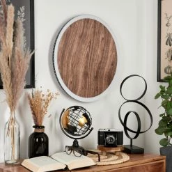 Hofstein Rocha Wandleuchte LED Schwarz, Braun, Holzoptik, 1-flammig -Wandleuchten Verkaufsgeschäft rocha wandleuchte h3459690 9