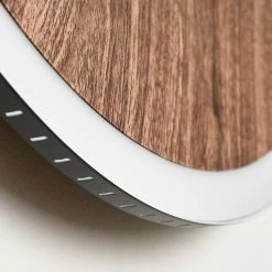 Hofstein Rocha Wandleuchte LED Schwarz, Braun, Holzoptik, 1-flammig -Wandleuchten Verkaufsgeschäft rocha wandleuchte h3570968 5