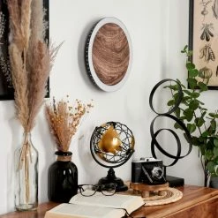 Hofstein Rocha Wandleuchte LED Schwarz, Braun, Holzoptik, 1-flammig -Wandleuchten Verkaufsgeschäft rocha wandleuchte h3570968 9