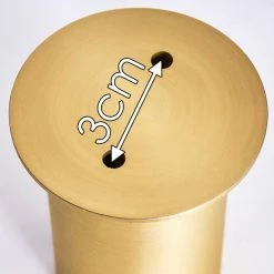 Hofstein Ruanda Wandleuchte Messing, Gold, 1-flammig -Wandleuchten Verkaufsgeschäft ruanda wandleuchte h3378298 19