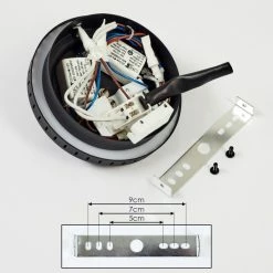 Hofstein Rukutu Wandleuchte LED Schwarz, 2-flammig -Wandleuchten Verkaufsgeschäft rukutu wandleuchte h3415733 4