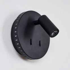 Hofstein Rukutu Wandleuchte LED Schwarz, 2-flammig -Wandleuchten Verkaufsgeschäft rukutu wandleuchte h3415733 7