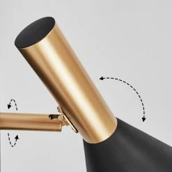 Hofstein Saboria Wandleuchte LED Schwarz, 2-flammig -Wandleuchten Verkaufsgeschäft saboria wandleuchte h3537558 5