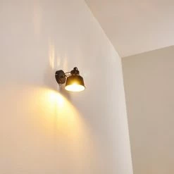 Hofstein Safari Wandleuchte Schwarz, 1-flammig -Wandleuchten Verkaufsgeschäft safari wandleuchte h3012864 do4 11