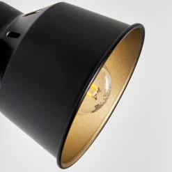 Hofstein Safari Wandleuchte Schwarz, 1-flammig -Wandleuchten Verkaufsgeschäft safari wandleuchte h3012864 do4 26