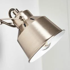 Hofstein Safari Wandleuchte Chrom gebürstet, 1-flammig -Wandleuchten Verkaufsgeschäft safari wandleuchte h3012963 do4 10