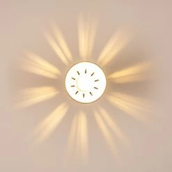 Hofstein Safari Wandleuchte Chrom gebürstet, 1-flammig -Wandleuchten Verkaufsgeschäft safari wandleuchte h3012963 do4 9