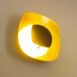 Hofstein Santa Ana Wandleuchte LED Gold, 1-flammig -Wandleuchten Verkaufsgeschäft santa ana wandleuchte h3003626 9