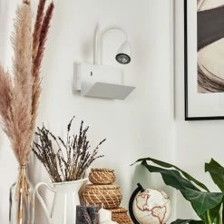 Hofstein Sarnen Wandleuchte Wei&szlig;, 1-flammig -Wandleuchten Verkaufsgeschäft sarnen wandleuchte h3549049 10