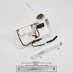 Hofstein Sarnen Wandleuchte Wei&szlig;, 1-flammig -Wandleuchten Verkaufsgeschäft sarnen wandleuchte h3549049 4