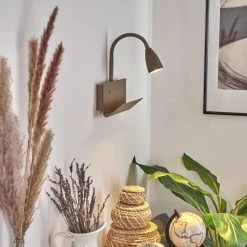 Hofstein Sarnen Wandleuchte Khaki, 1-flammig -Wandleuchten Verkaufsgeschäft sarnen wandleuchte h3549063 10