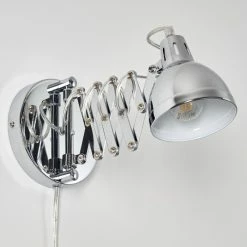 Hofstein Saxon Wandleuchte Chrom, 1-flammig -Wandleuchten Verkaufsgeschäft saxon wandleuchte h3279885 do1 13