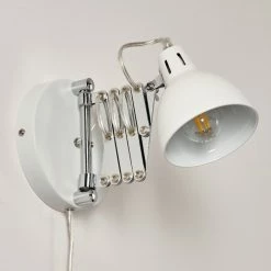 Hofstein Saxon Wandleuchte Wei&szlig;, 1-flammig -Wandleuchten Verkaufsgeschäft saxon wandleuchte h3279908 do1 18