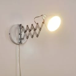 Hofstein Saxon Wandleuchte Wei&szlig;, 1-flammig -Wandleuchten Verkaufsgeschäft saxon wandleuchte h3279908 do1 22