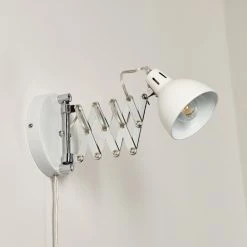 Hofstein Saxon Wandleuchte Wei&szlig;, 1-flammig -Wandleuchten Verkaufsgeschäft saxon wandleuchte h3279908 do1 8