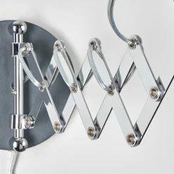 Hofstein Saxon Wandleuchte Grau, 1-flammig -Wandleuchten Verkaufsgeschäft saxon wandleuchte h3279922 do1 13