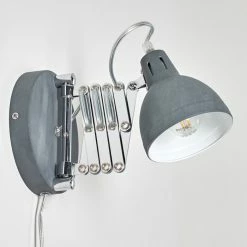 Hofstein Saxon Wandleuchte Grau, 1-flammig -Wandleuchten Verkaufsgeschäft saxon wandleuchte h3279922 do1 20