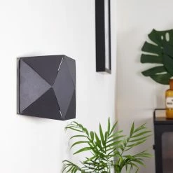 Hofstein Shouver Wandleuchte LED Schwarz, 1-flammig -Wandleuchten Verkaufsgeschäft shouver wandleuchte h3375266 8