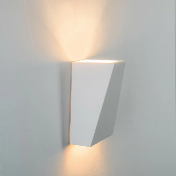 Hofstein Spello Wandleuchte Weiß, 1-flammig 9 Hofstein Spello Wandleuchte Weiß, 1-flammig – Bild 9