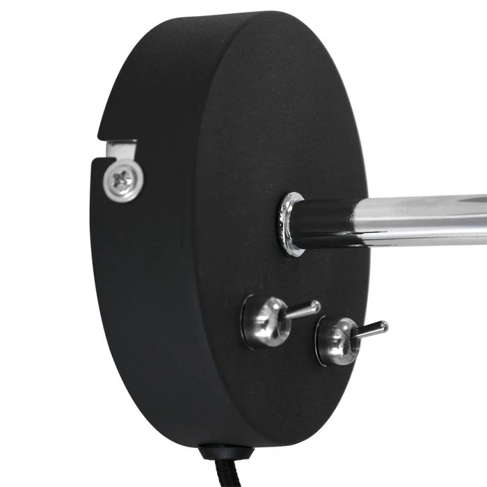 Steinhauer Anne Fastlåst Wandleuchte Schwarz, 2-flammig 11 Steinhauer Anne Fastlåst Wandleuchte Schwarz, 2-flammig – Bild 11