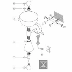 Steinhauer Anne Fastlåst Wandleuchte Schwarz, 2-flammig 25 Steinhauer Anne Fastlåst Wandleuchte Schwarz, 2-flammig -Wandleuchten Verkaufsgeschäft steinhauer anne fastl st wandleuchte 2571zw 12