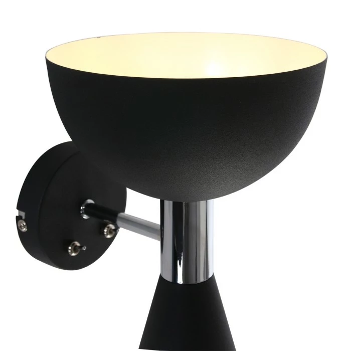 Steinhauer Anne Fastlåst Wandleuchte Schwarz, 2-flammig 3 Steinhauer Anne Fastlåst Wandleuchte Schwarz, 2-flammig – Bild 3