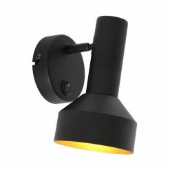 Steinhauer Bundle Wandleuchte Schwarz, 1-flammig -Wandleuchten Verkaufsgeschäft steinhauer bundle wandleuchte 3335zw 3