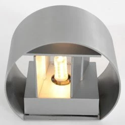 Steinhauer Muro Wandleuchte LED Edelstahl, 1-flammig -Wandleuchten Verkaufsgeschäft steinhauer muro wandleuchte 3364st 5