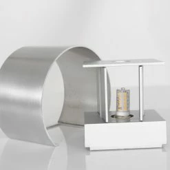 Steinhauer Muro Wandleuchte LED Edelstahl, 1-flammig -Wandleuchten Verkaufsgeschäft steinhauer muro wandleuchte 3364st 8