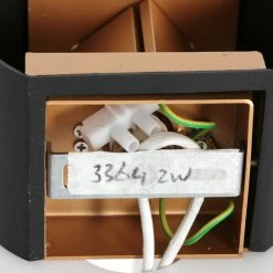 Steinhauer Muro Wandleuchte LED Schwarz, 1-flammig -Wandleuchten Verkaufsgeschäft steinhauer muro wandleuchte 3364zw 6