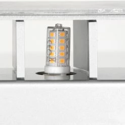 Steinhauer Muro Wandleuchte LED Edelstahl, 1-flammig -Wandleuchten Verkaufsgeschäft steinhauer muro wandleuchte 3365st 10
