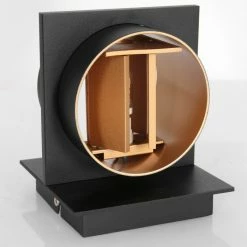 Steinhauer Muro Wandleuchte LED Schwarz, 1-flammig -Wandleuchten Verkaufsgeschäft steinhauer muro wandleuchte 3366zw 4