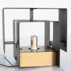 Steinhauer Muro Wandleuchte LED Schwarz, 1-flammig -Wandleuchten Verkaufsgeschäft steinhauer muro wandleuchte 3367zw 6