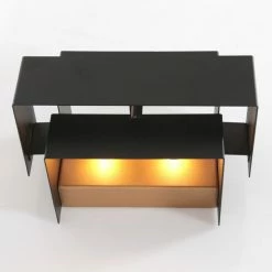 Steinhauer Muro Wandleuchte LED Schwarz, 2-flammig -Wandleuchten Verkaufsgeschäft steinhauer muro wandleuchte 3368zw 3