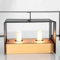 Steinhauer Muro Wandleuchte LED Schwarz, 2-flammig -Wandleuchten Verkaufsgeschäft steinhauer muro wandleuchte 3368zw 6