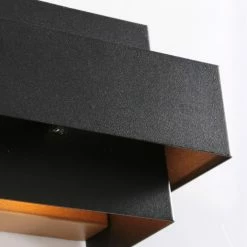 Steinhauer Muro Wandleuchte LED Schwarz, 2-flammig -Wandleuchten Verkaufsgeschäft steinhauer muro wandleuchte 3368zw 8