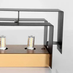 Steinhauer Muro Wandleuchte LED Schwarz, 2-flammig -Wandleuchten Verkaufsgeschäft steinhauer muro wandleuchte 3368zw 9