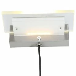 Steinhauer Plato Wandleuchte LED Edelstahl, 1-flammig -Wandleuchten Verkaufsgeschäft steinhauer plato wandleuchte 7994st 3
