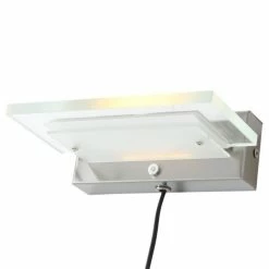 Steinhauer Plato Wandleuchte LED Edelstahl, 1-flammig -Wandleuchten Verkaufsgeschäft steinhauer plato wandleuchte 7994st 4