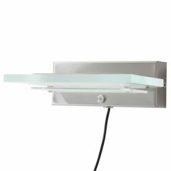 Steinhauer Plato Wandleuchte LED Edelstahl, 1-flammig -Wandleuchten Verkaufsgeschäft steinhauer plato wandleuchte 7994st 5