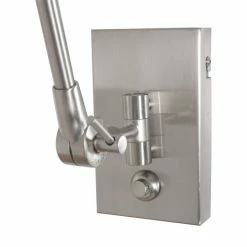 Steinhauer Prestige Chic Wandleuchte Stahl gebürstet, 1-flammig -Wandleuchten Verkaufsgeschäft steinhauer prestige chic wandleuchte 8108st 7