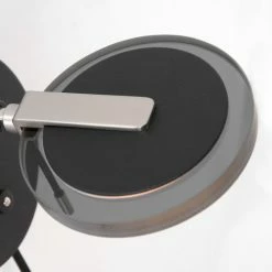 Steinhauer Turound Wandleuchte LED Schwarz, 1-flammig -Wandleuchten Verkaufsgeschäft steinhauer turound wandleuchte 3095zw 11