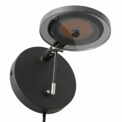 Steinhauer Turound Wandleuchte LED Schwarz, 1-flammig -Wandleuchten Verkaufsgeschäft steinhauer turound wandleuchte 3095zw 2