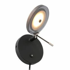Steinhauer Turound Wandleuchte LED Schwarz, 1-flammig -Wandleuchten Verkaufsgeschäft steinhauer turound wandleuchte 3095zw 5