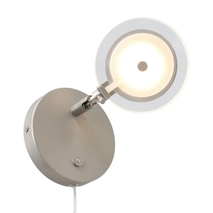 Steinhauer Turound Wandleuchte LED Edelstahl, 1-flammig 3 Steinhauer Turound Wandleuchte LED Edelstahl, 1-flammig – Bild 3
