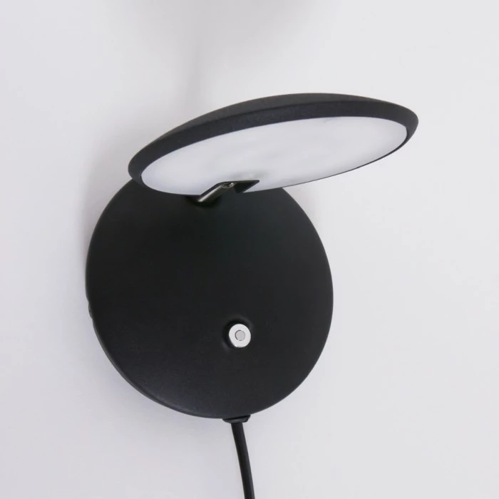 Steinhauer Zenith Wandleuchte LED Schwarz, 1-flammig 4 Steinhauer Zenith Wandleuchte LED Schwarz, 1-flammig – Bild 4